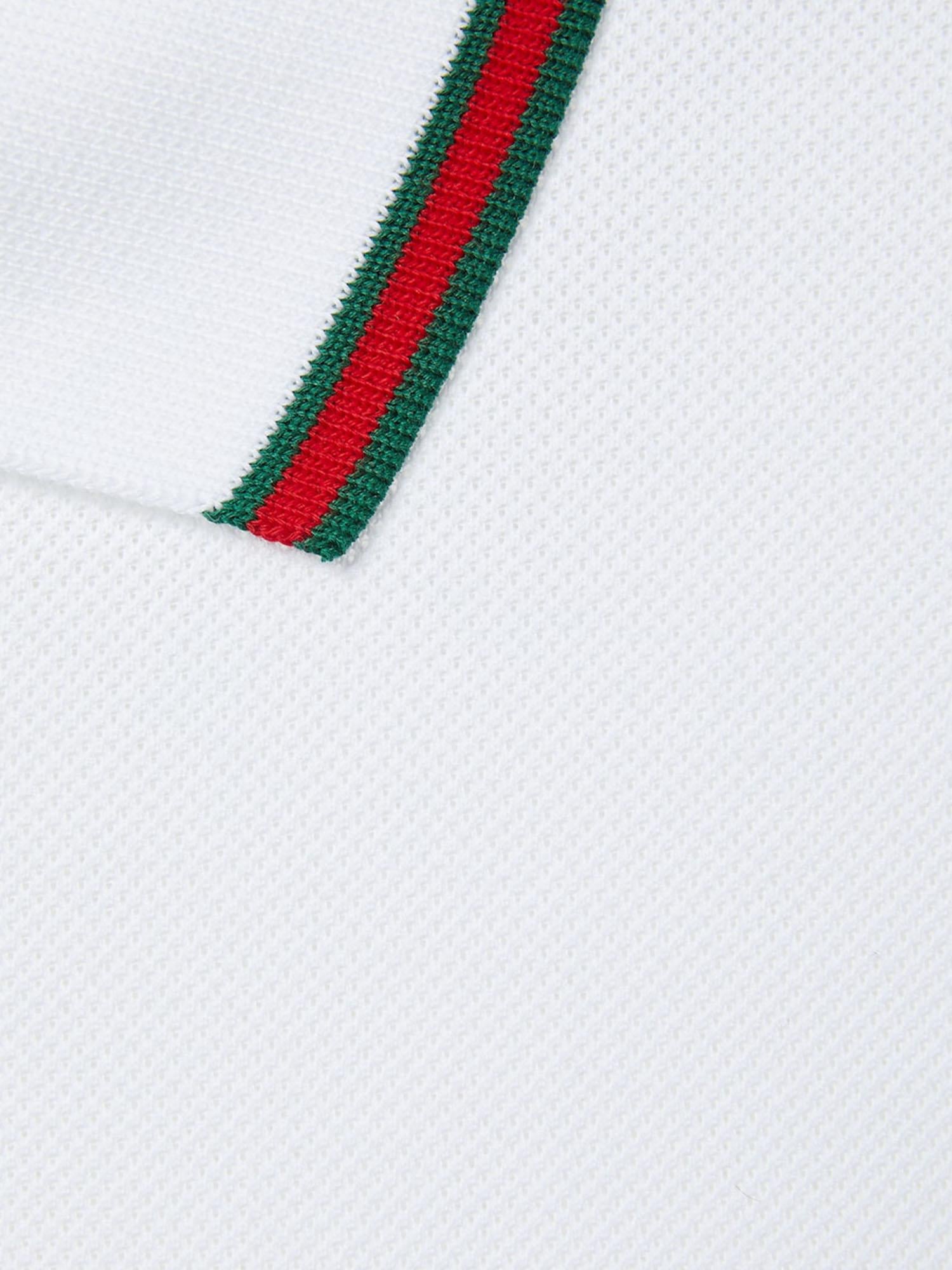 POLO RICAMATA IN COTONE 795174 XJEOX9692 GUCCI 