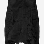 GIACCA DI TULLE NERA MAT02J104 1 MATIERES FECALES 