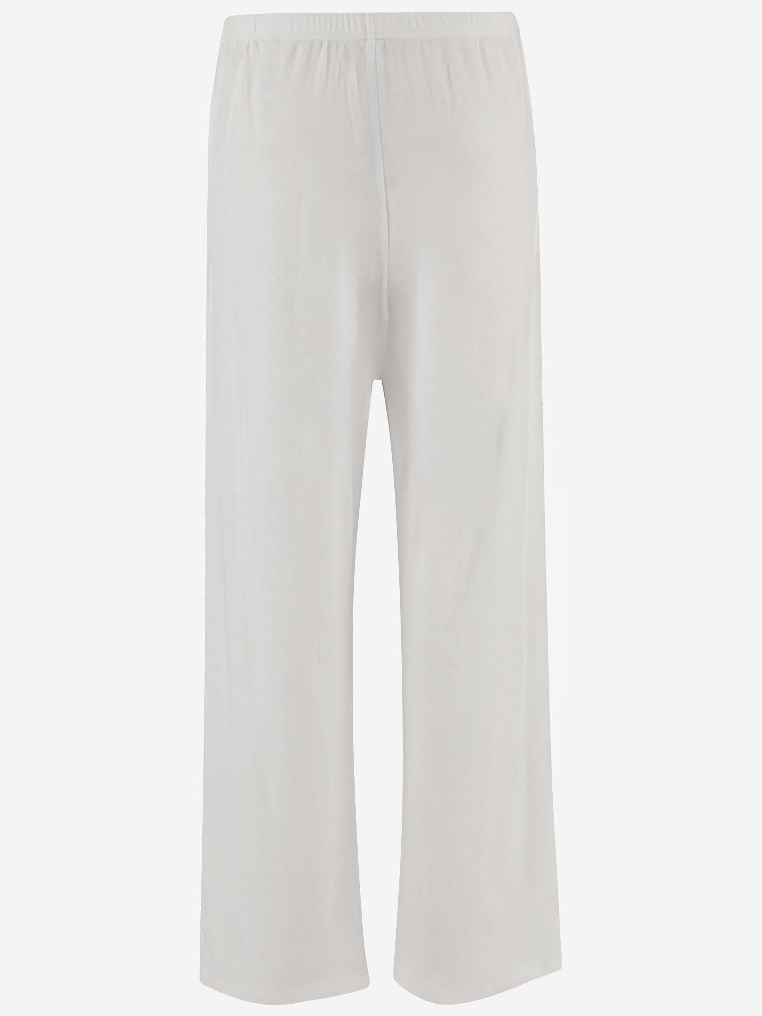 PANTALONI IN COTONE 10850K732 WHT THE ROW 