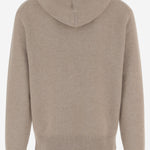 FELPA CON CAPPUCCIO IN CASHMERE M26510JH TAUP GUEST IN RESIDENCE 
