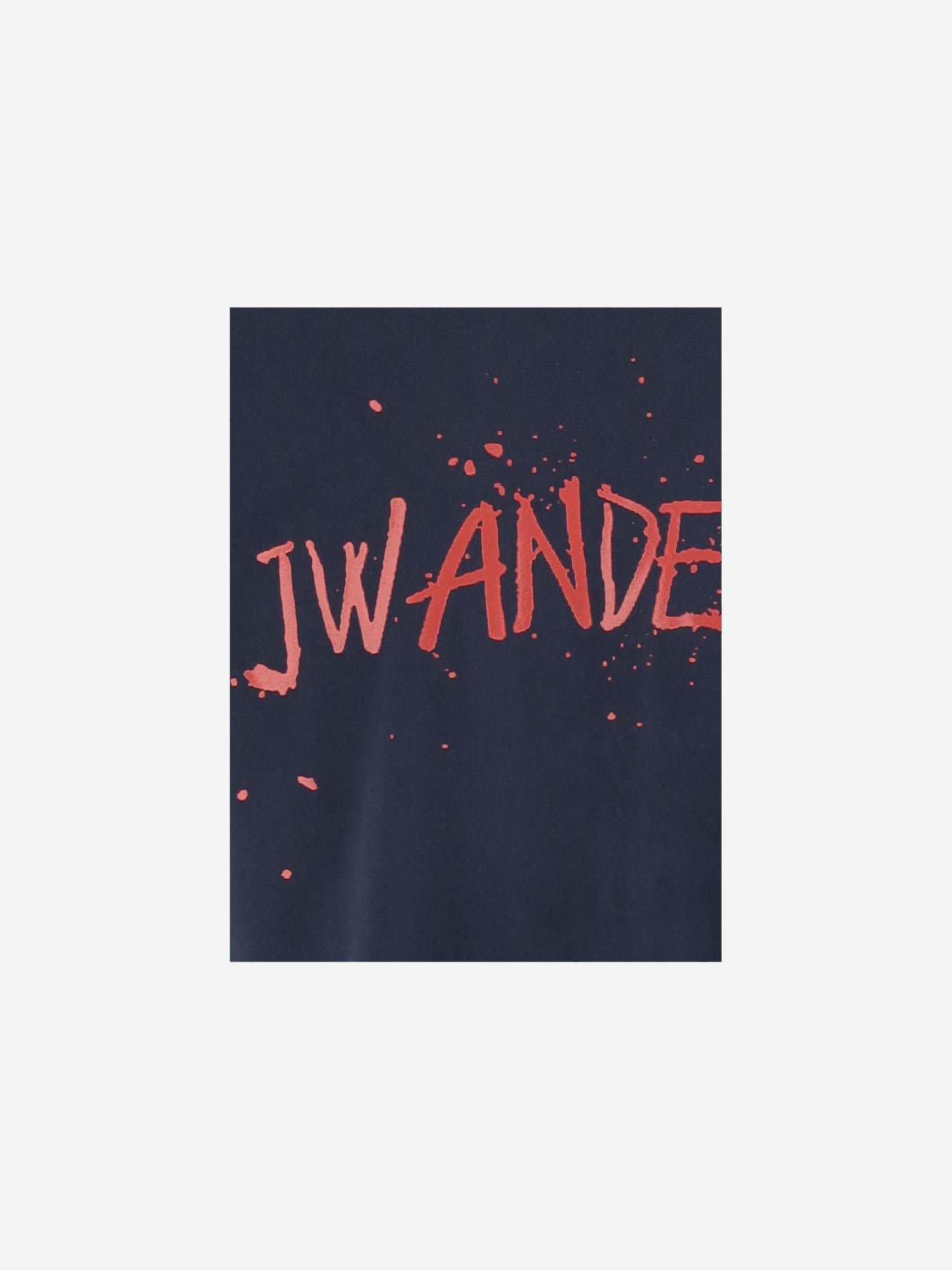T-SHIRT IN COTONE CON LOGO JT0307 PG1936888 JW ANDERSON 