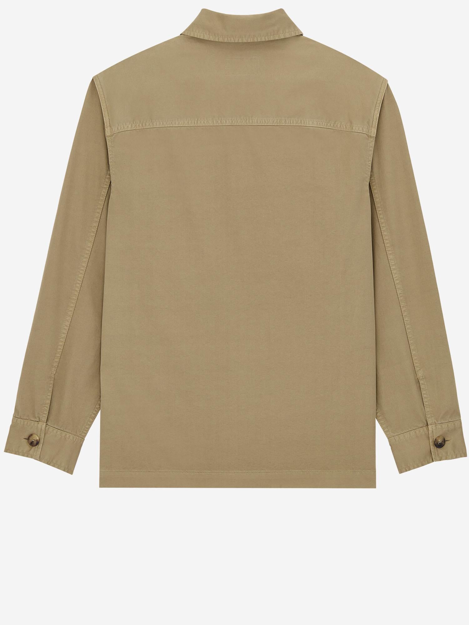 CAMICIA OVER IN COTONE CON RICAMO LOGO 861004 Y04VD8441 SAINT LAURENT 