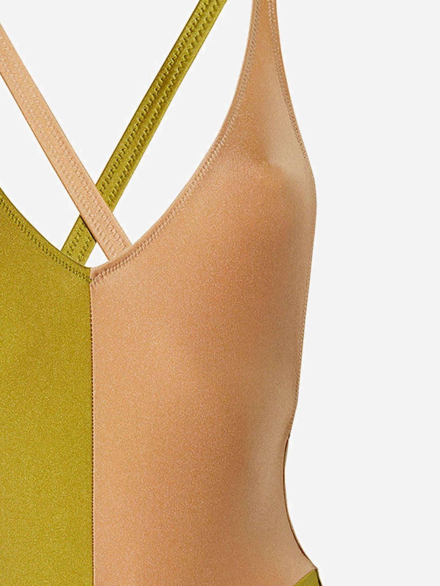 COSTUME DA BAGNO INTERO SAB CON MOTIVO COLOR-BLOCK SABLYCRA PRATERIANUDE VVIDI 