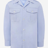 Camicia in cotone stretch 824849 XWA5F4774 GUCCI KIDS 