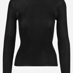 TOP IN SETA CON LOGO 654478 Y75AI1000 SAINT LAURENT 