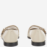 SCARPA A PUNTA CON FIBBIE IN PELLE SD0371 P001DY7 PINKO 