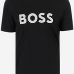 T-SHIRT IN COTONE CON LOGO 50495742 001 HUGO BOSS 