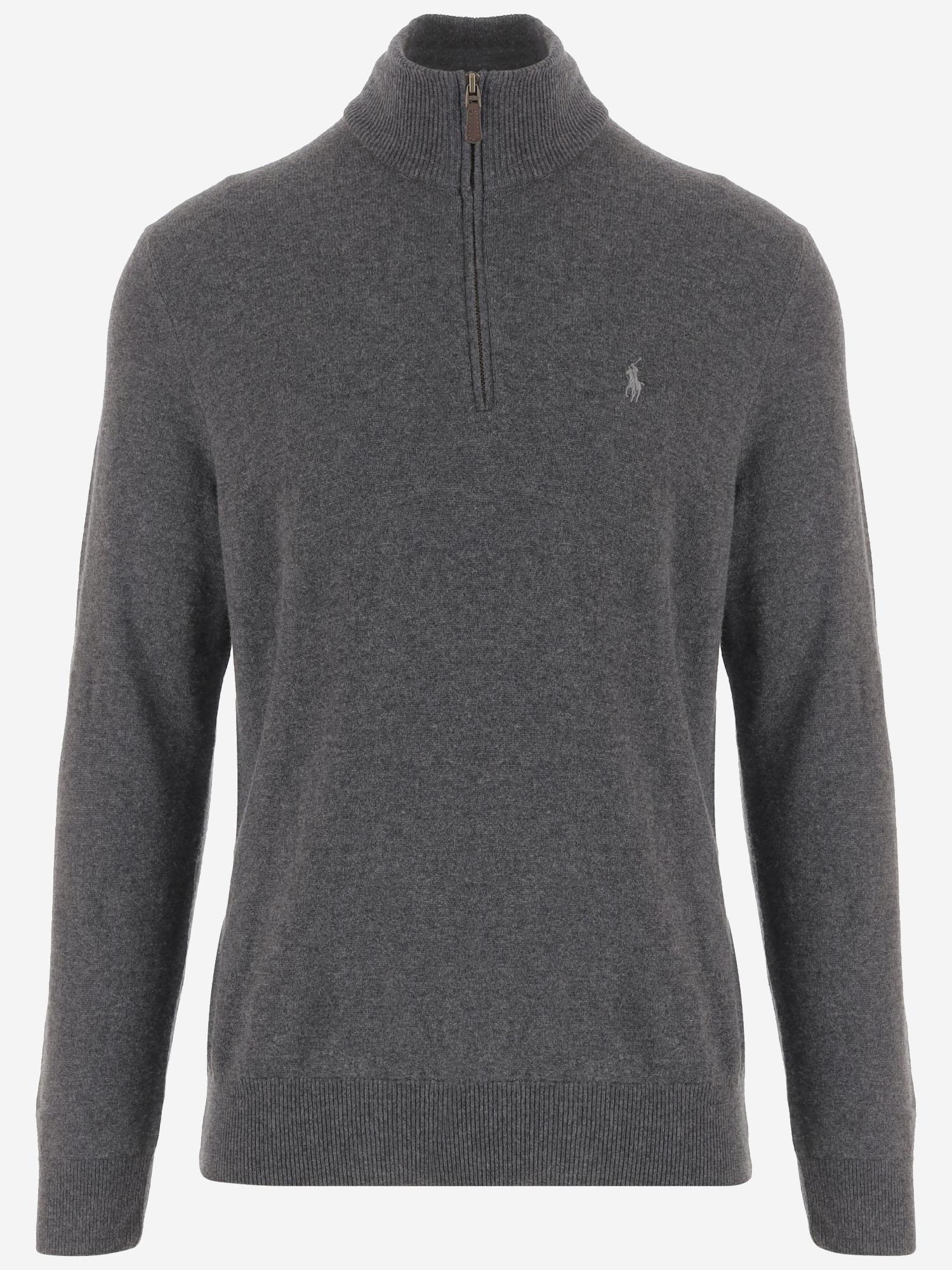 MAGLIA IN LANA CON LOGO 710876756 017 POLO RALPH LAUREN 