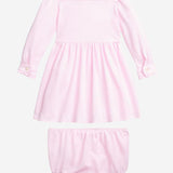 SET IN COTONE CON LOGO 310877763002 CARMEL PINK POLO RALPH LAUREN KIDS 