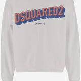 FELPA IN COTONE CON LOGO S74GU0895 S25516100 DSQUARED2 