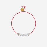 BRACCIALE SHELL CON PERLE IN VETRO SHELLHAPPY  SORBET ISLAND 
