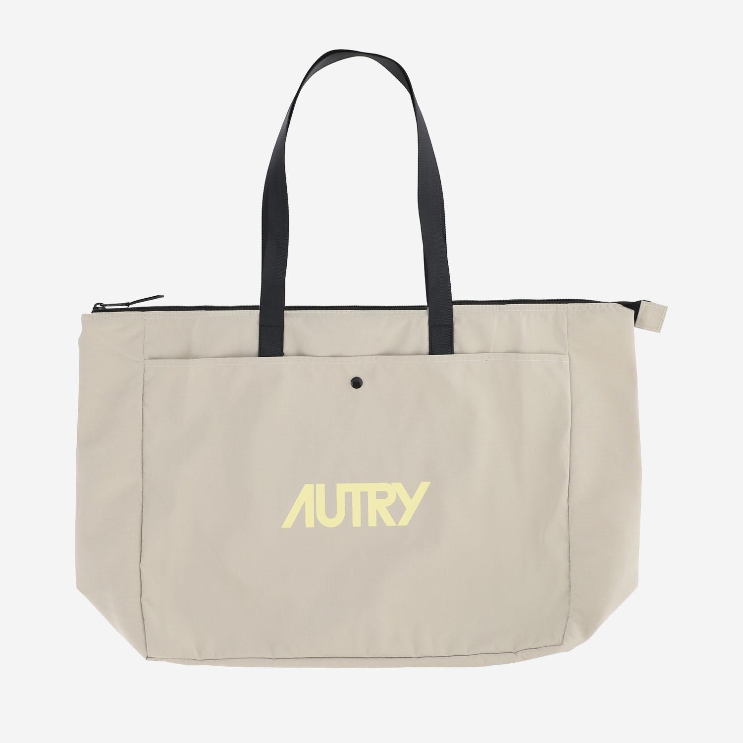 BORSA NYLON JUTE CON LOGO BAPU089J NYLONJUTE AUTRY 