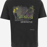 T-shirt in misto cotone con Stampa 5746184080 010 AND WANDER 