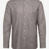 CAMICIA IN COTONE E LINO 50539775 237 HUGO BOSS 