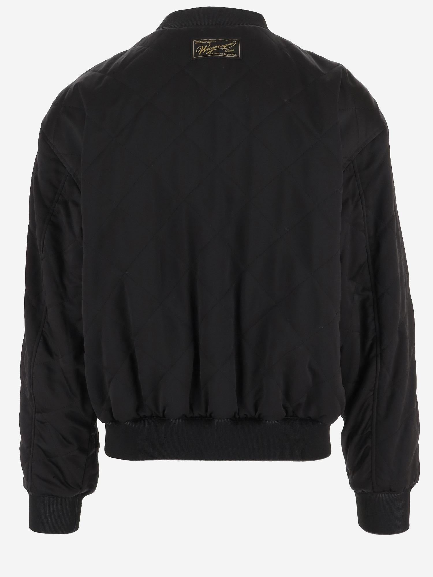 GIACCA REVERSIBILE IN CUPRO E NYLON W261JP07 931G WOOYOUNGMI 