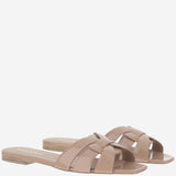 SANDALI NU PIEDS 05 STRAPPY IN PELLE LUCIDA 571952 B8I009935 SAINT LAURENT 