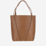TOTE BAG CHLOÉ SPIN IN PELLE GRANATA CHC25SS811N84 26M CHLOE 