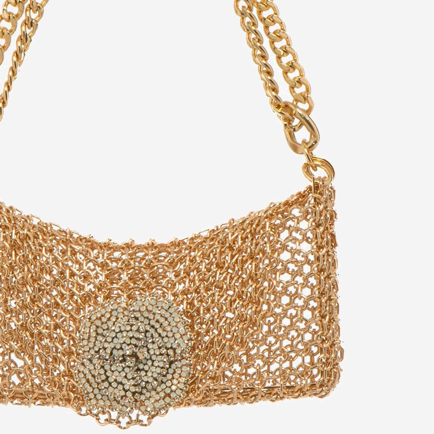 BORSA CAMELIA CAMELIA GOLDWHITEPINK SILVIA GNECCHI 
