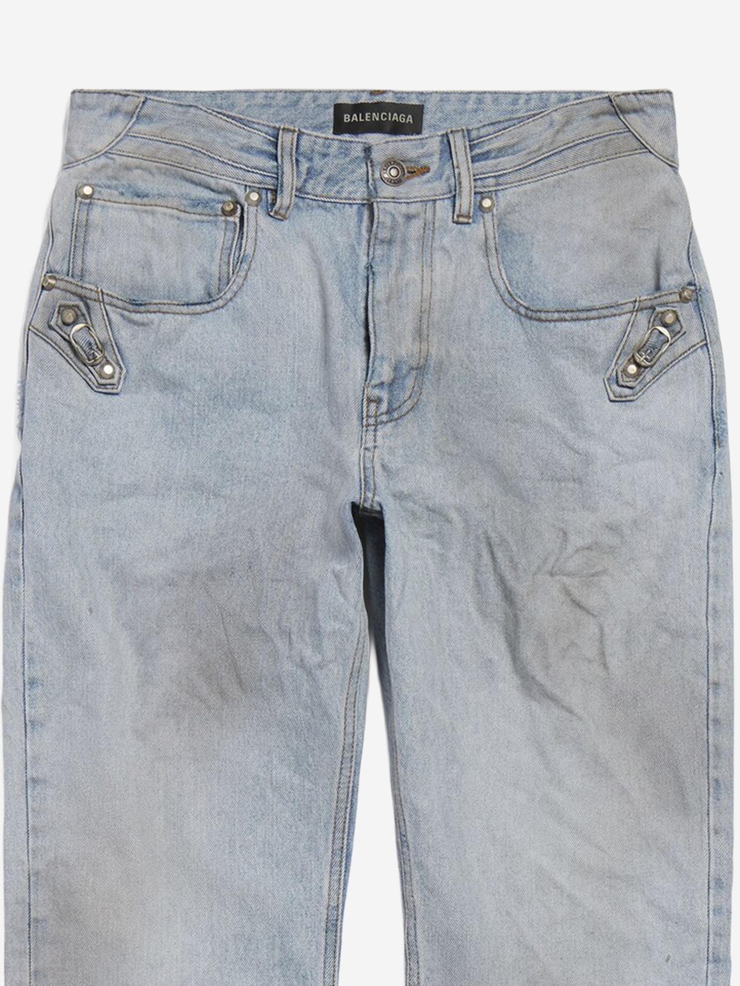 JEANS CITY IN DENIM DI COTONE 849953 TTW744200 BALENCIAGA 