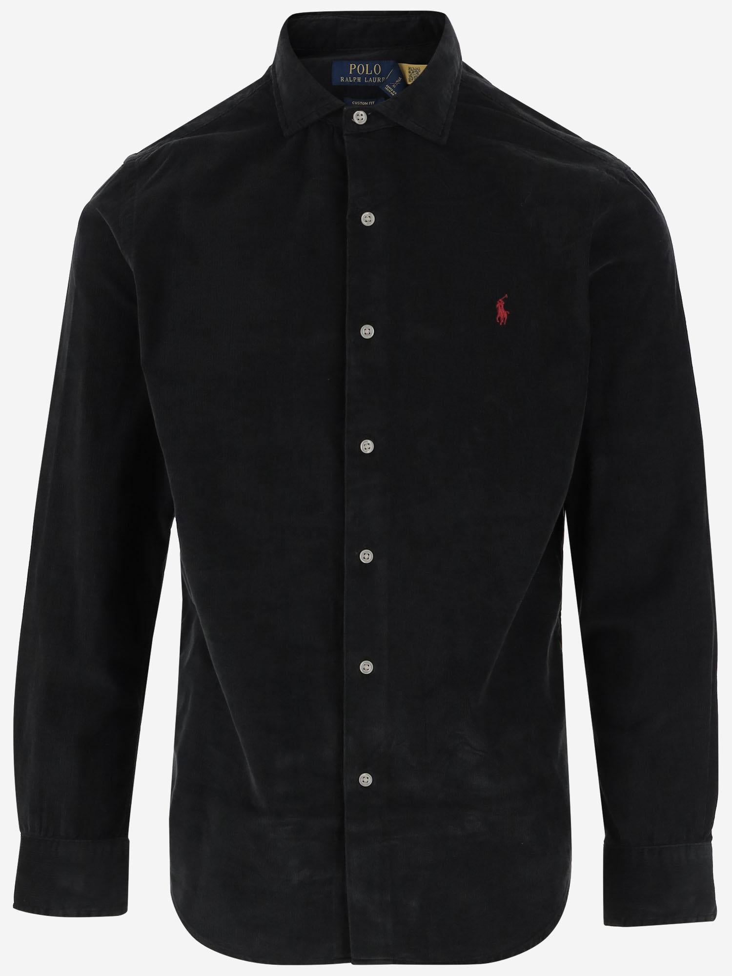 CAMICIA IN VELLUTO DI COTONE 710P00518 011 POLO RALPH LAUREN 