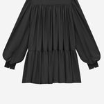 Abito in crêpe di seta 832871 Y7K761000 SAINT LAURENT 