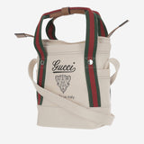 Borsa in tessuto stampato misura media con dettaglio Web 820999 FAD789042 GUCCI 