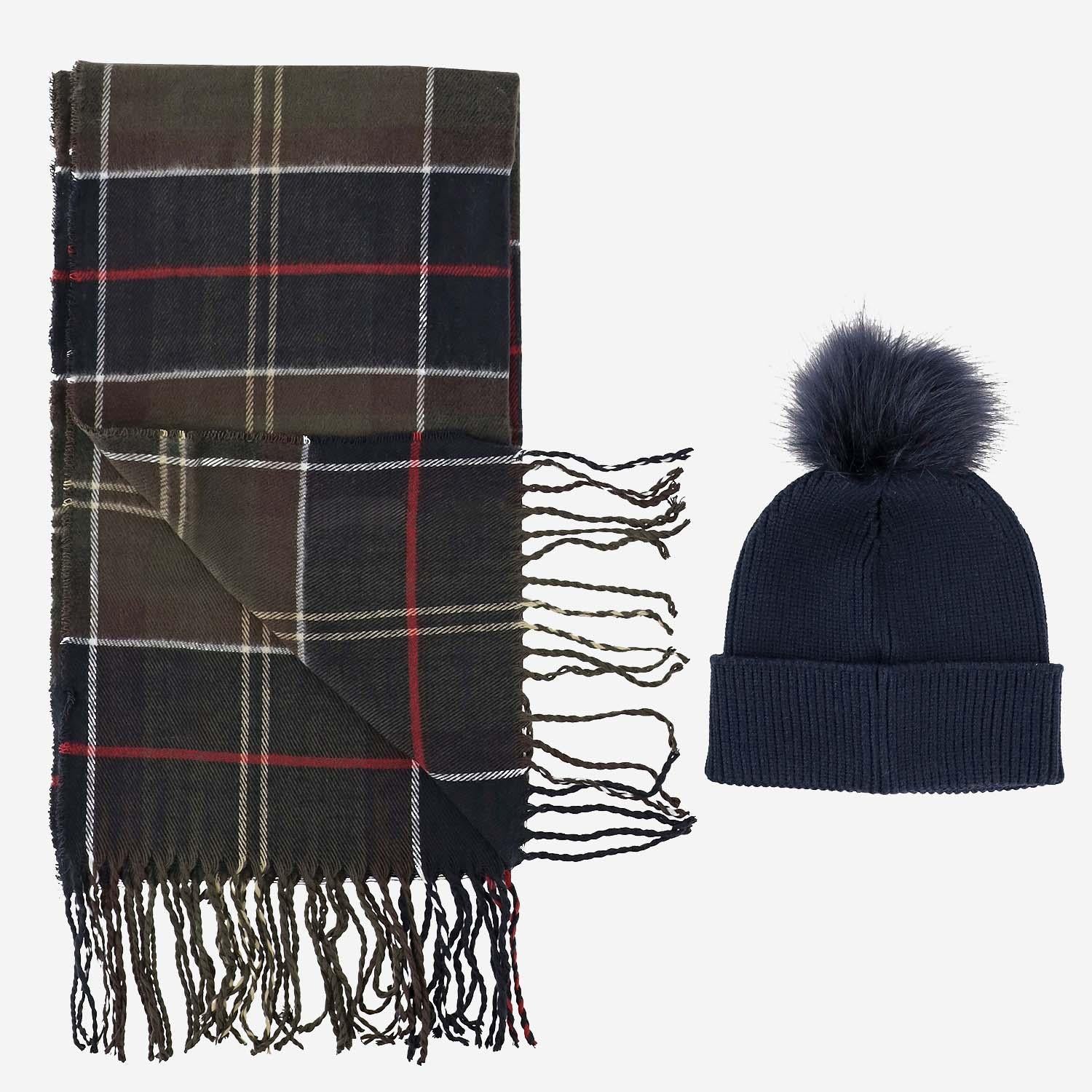 SET SCIARPA E CAPPELLO LGS0054 TN11 BARBOUR 
