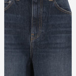 JEANS IN DENIM DI COTONE 1157908010W908 010 KHAITE 