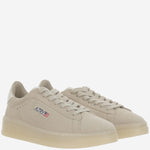 SNEAKERS DALLAS LOW IN PELLE ADLWUE10 SUEDELEATPAPYRUSMARSH AUTRY 