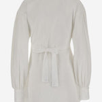 ABITO IN COTONE E LINO 6B3VAU1590D 0BO VALENTINO 