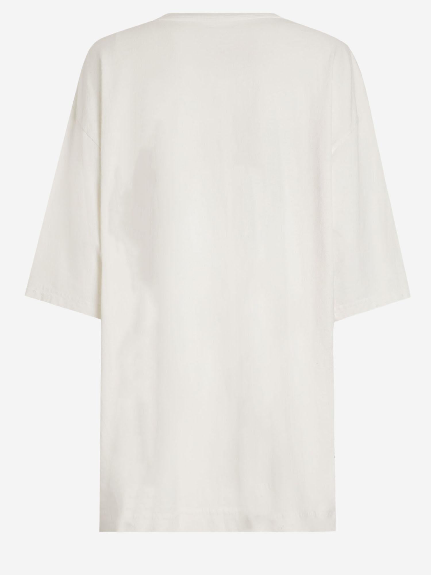 T-SHIRT IN COTONE CON STAMPA F8V93T GDDH8S9000 DOLCE & GABBANA 