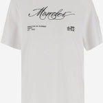 T-SHIRT IN COTONE CON LOGO 8C00012 89AUG00A MONCLER 
