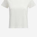 T-SHIRT BASICO IN COTONE CON LOGO 100373 A34FZ05 PINKO 