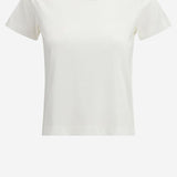 T-SHIRT BASICO IN COTONE CON LOGO 100373 A34FZ05 PINKO 