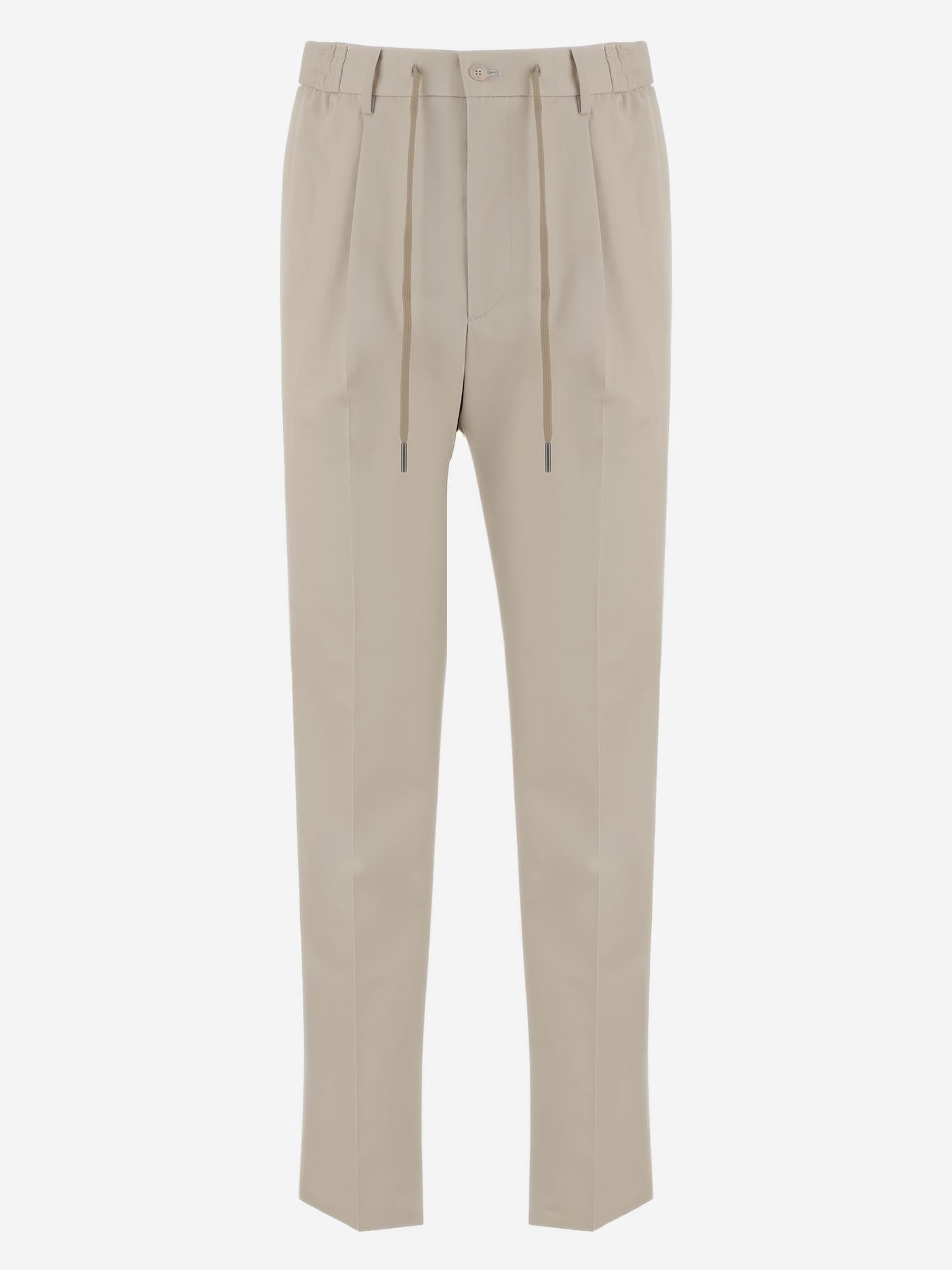 PANTALONI IN COTONE STRETCH PNEWMAN I70010A1052 TAGLIATORE 