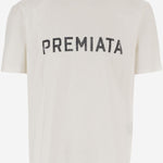T-SHIRT IN COTONE CON LOGO PA1030 WHITE PREMIATA 