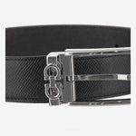 CINTURA REVERSIBILE E REGOLABILE GANCINI IN PELLE 67A037 002NEROT.MORO SALVATORE FERRAGAMO 