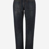 JEANS IN DENIM DI COTONE 8126569 MIDBLUE BURBERRY 