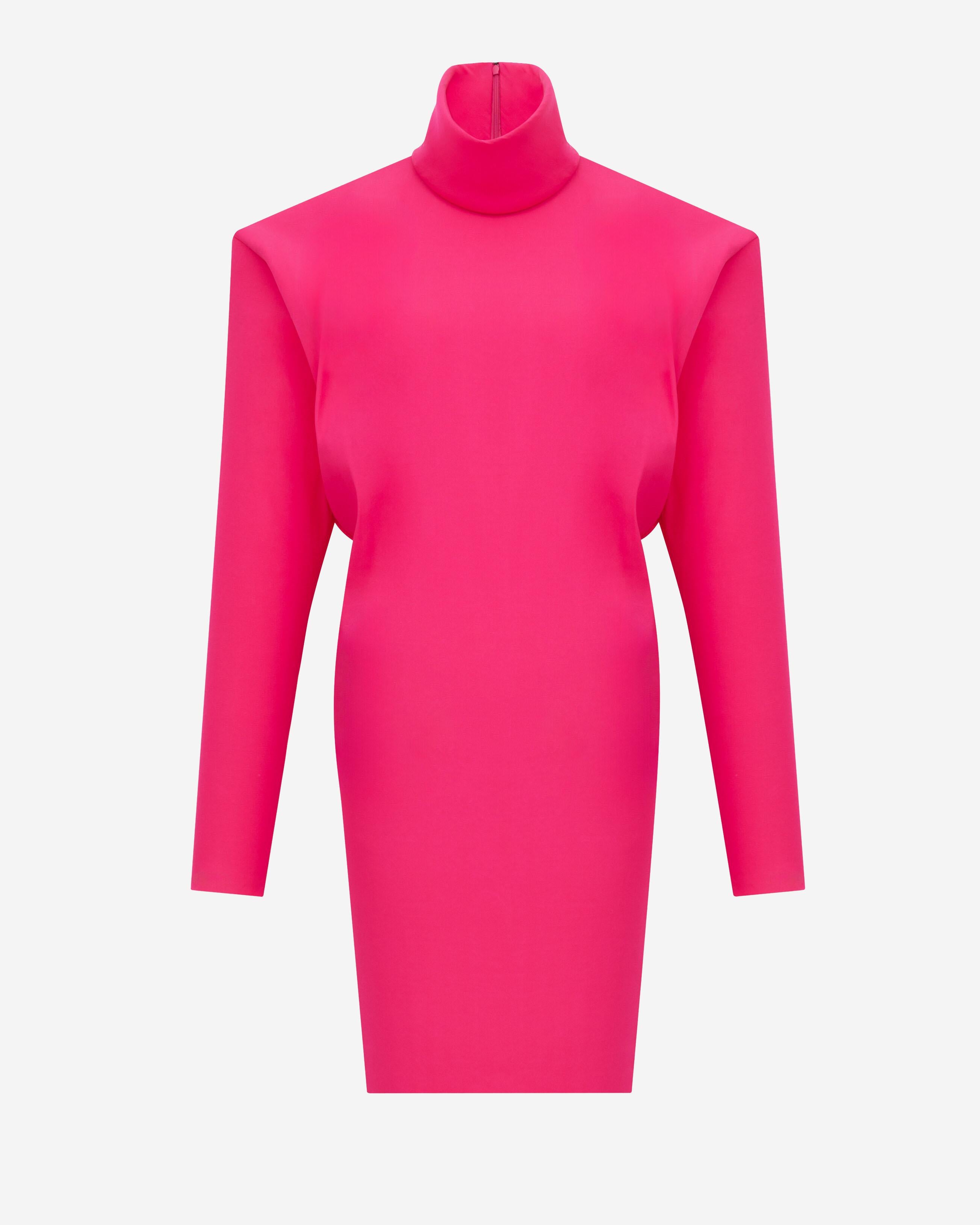 ABITO BOXY IN MISTO SETA STRETCH 849606 Y6I855244 SAINT LAURENT 