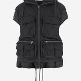 GILET EMBER IN NYLON EMBER VEST KETCHUPBLACK IENKI IENKI 