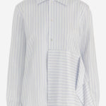 CAMICIA ASIMMETRICA DRAPPEGGIATA IN COTONE SH0386 PG1892023 JW ANDERSON 