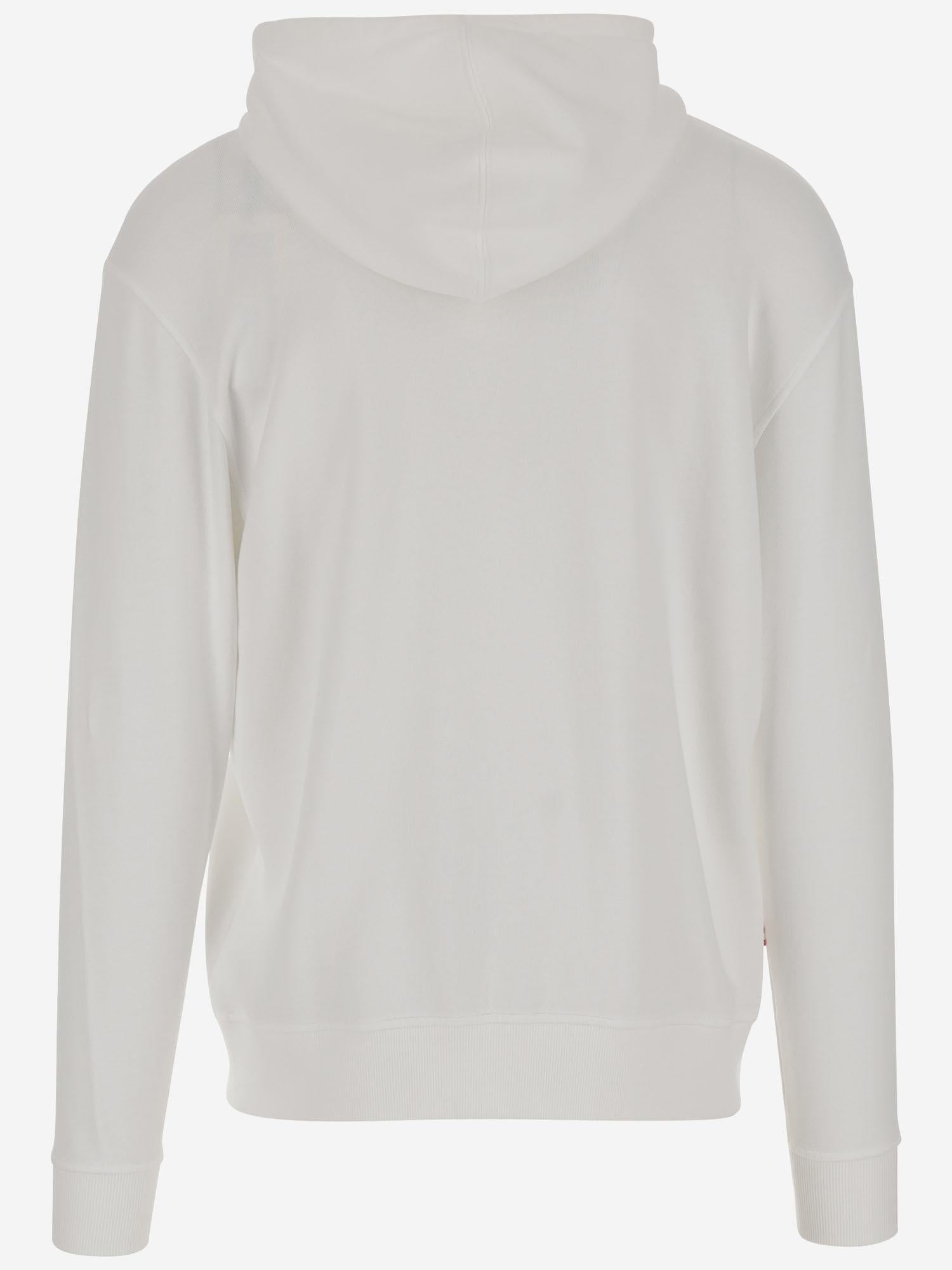 FELPA IN COTONE CON CAPPUCCIO DANN001 00049H MC2 SAINT BARTH 