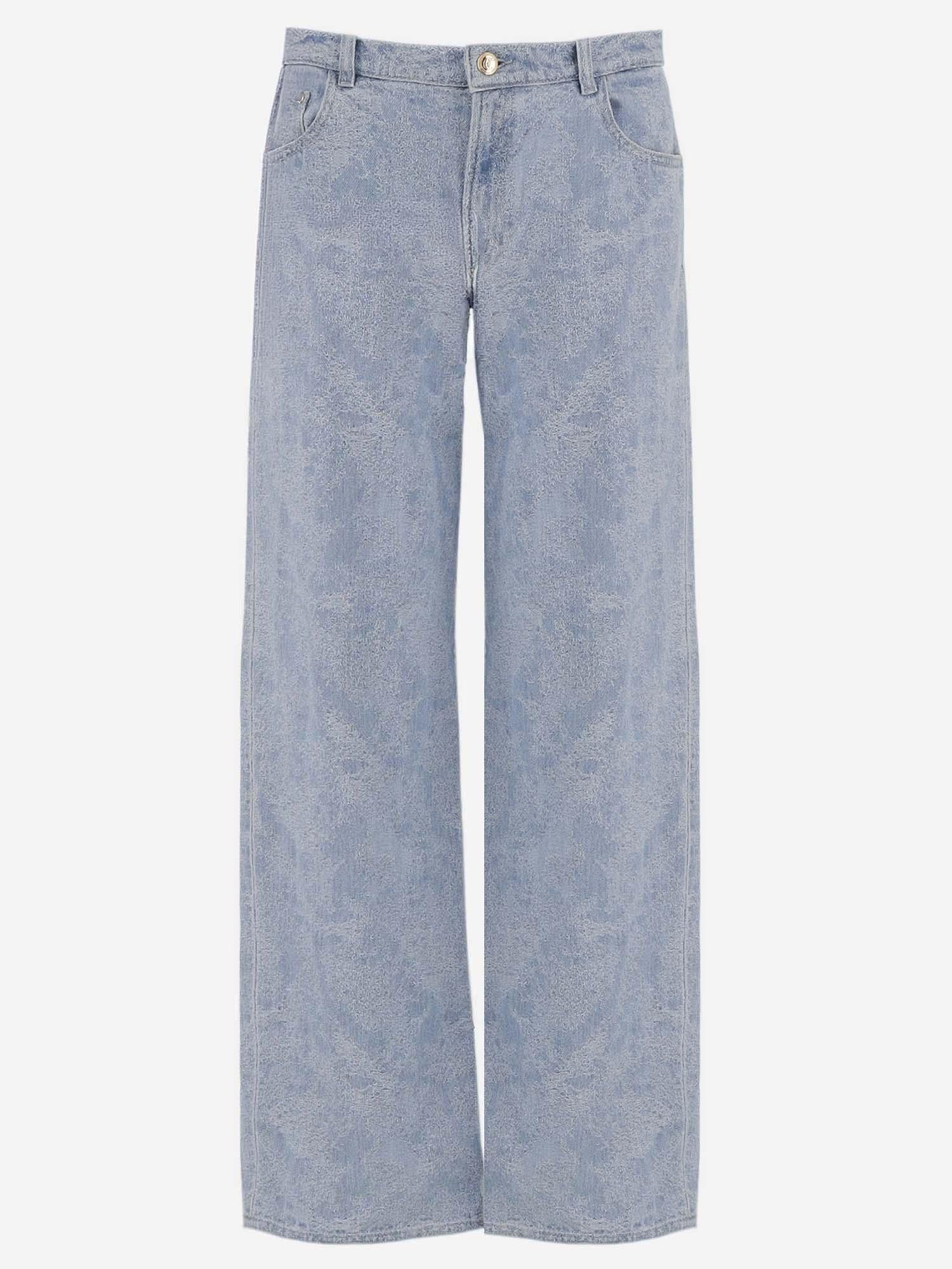 JEANS IN DENIM DI COTONE 80PAB5L8 DW135SWE904 JUST CAVALLI 