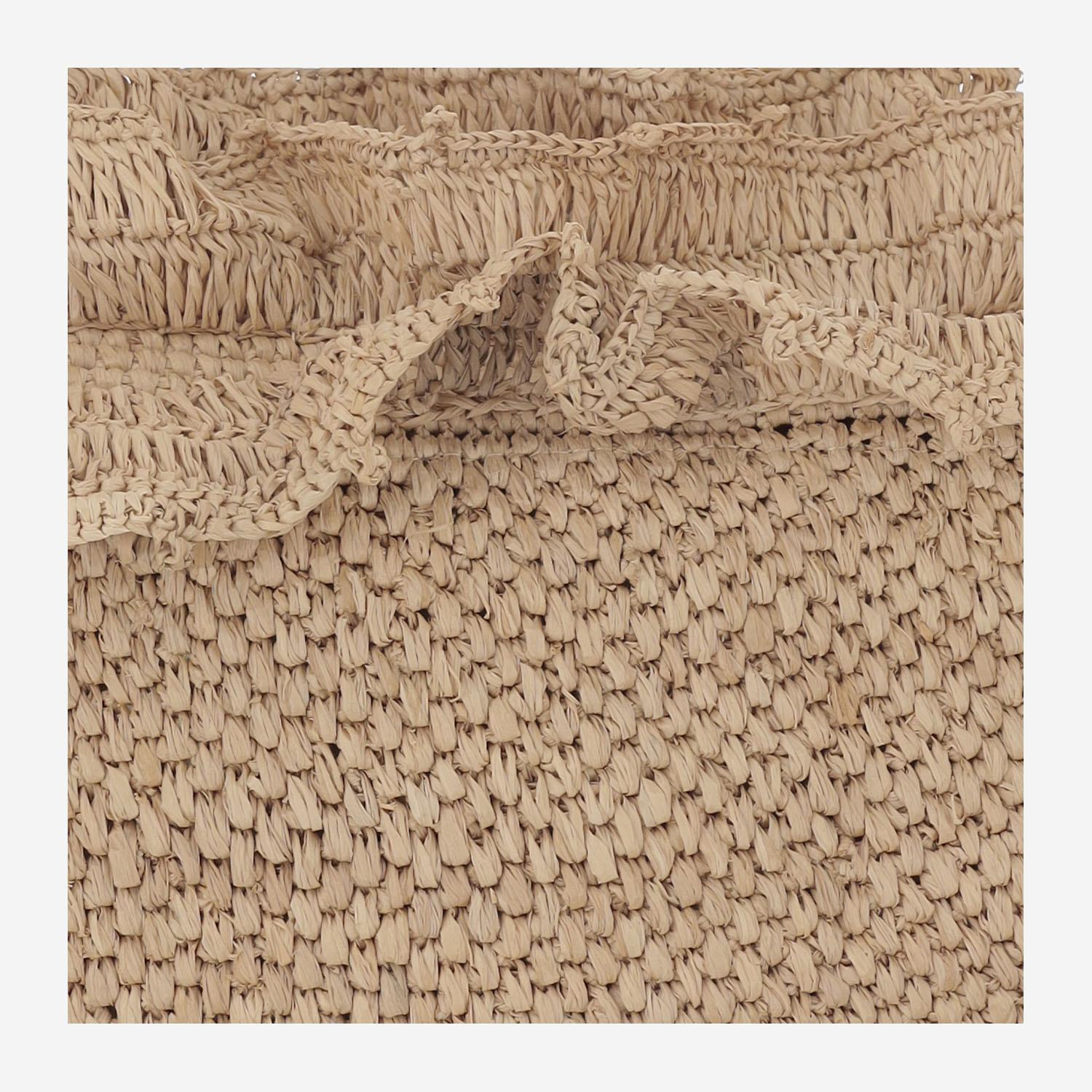 BORSA TOTE IN RAFIA E COTONE LAGUNA TEA IBELIV 