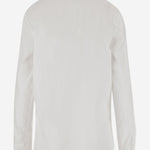 CAMICIA IN COTONE CON DECORAZIONE FLOREALE G021 62181101 N 21 
