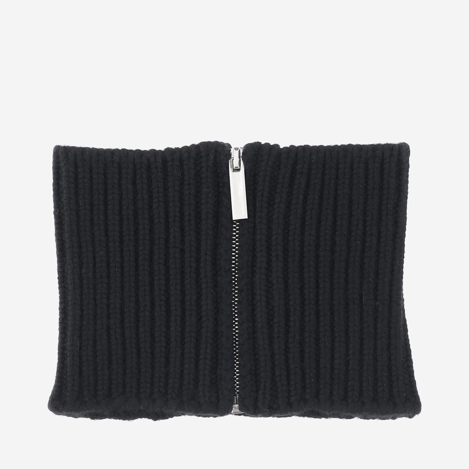 SCIARPA COLLETTO CASH IN MAGLIA DI CASHMERE W25950M 0900 SASUPHI 