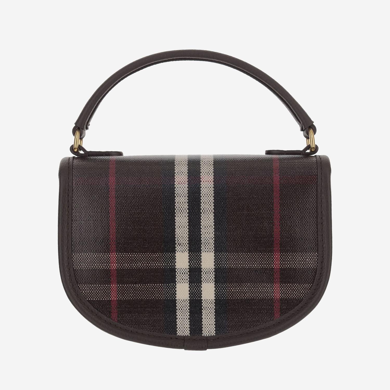 Borsa mini Highlands 8114721 MAHOGANY BURBERRY 
