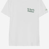 T-SHIRT IN COTONE CON STAMPA PRL0002 08481L MC2 SAINT BARTH 
