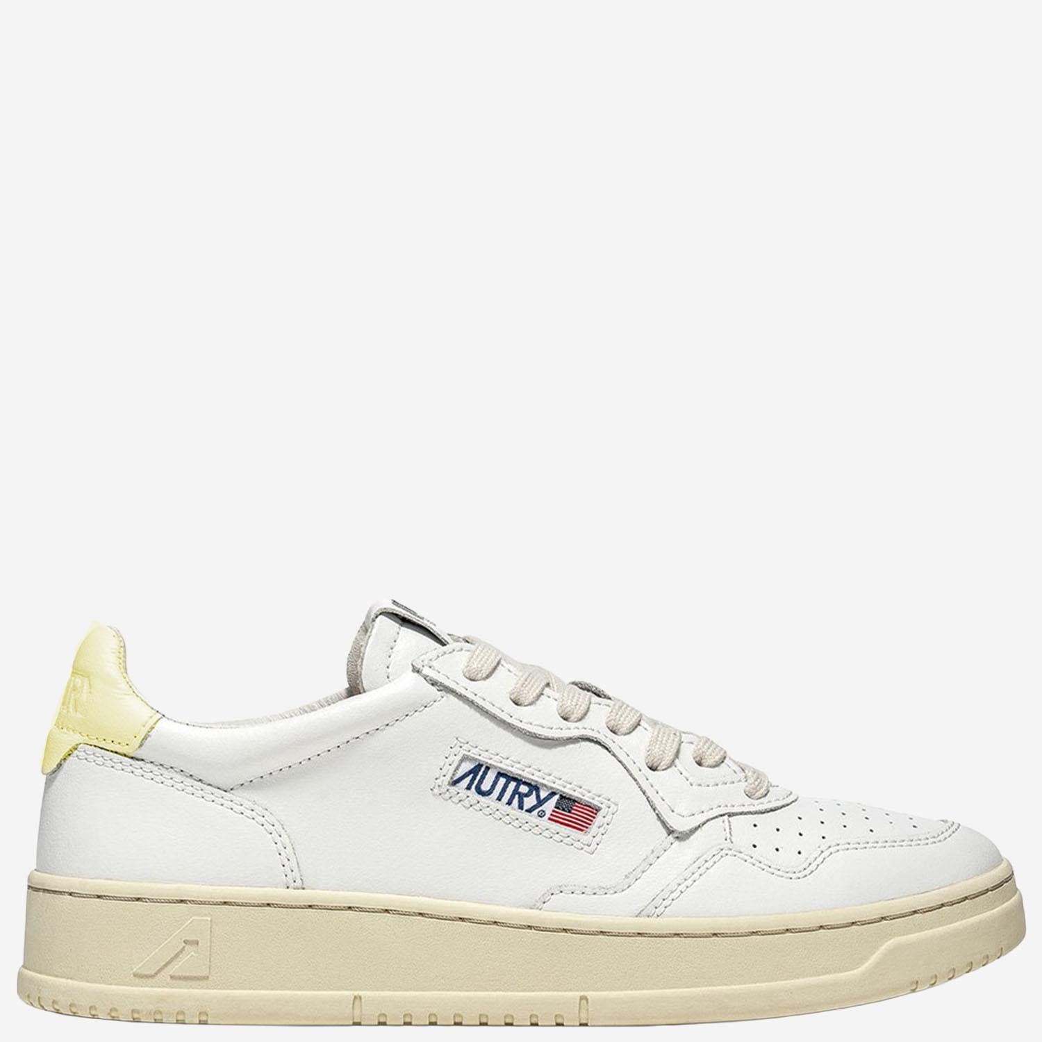 SNEAKERS MEDALIST LOW AULMLL09 LEATLEATWHTLEMOM AUTRY 
