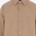 CAMICIA IN POPELINE CON LOGO IN RILIEVO 823830 Z7AMD2319 GUCCI 